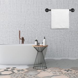 Confezione <span class=keywords><strong>da</strong></span> 2 18 pollici <span class=keywords><strong>porta</strong></span>-asciugamani per tubi industriali Elibbren accessori per portasciugamani <span class=keywords><strong>da</strong></span> bagno fai <span class=keywords><strong>da</strong></span> te supporto per <span class=keywords><strong>porta</strong></span> asciugamani <span class=keywords><strong>da</strong></span> bagno - Product Image 6