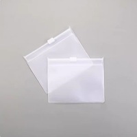 Sacs d'étanchéité pour bijoux en plastique Fermeture à glissière refermable Pochettes transparentes imprimées personnalisées pour bijoux corporels