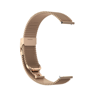 ShanHai 20mm 22mm banda de Metal para Huawei Watch GT4 3 <span class=keywords><strong>2</strong></span> 46MM <span class=keywords><strong>GT2</strong></span> 3 4Pro mariposa hebilla milanesa para <span class=keywords><strong>Amazfit</strong></span> GTR 42 47MM GTS2 3 - Product Image 5