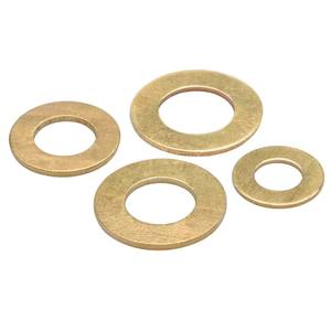 Messing Benzin Power <span class=keywords><strong>Washer</strong></span> Pump Schraub kappen mit Hochdruck-Schnell kupplung 06 Kleine Messing-Unter leg scheibe mit zwei Löchern - Product Image 5