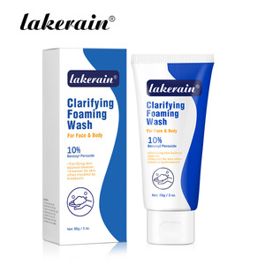 Nettoyant facial en profondeur 10% <span class=keywords><strong>de</strong></span> peroxyde <span class=keywords><strong>de</strong></span> benzoyle, nettoyant moussant anti-acné pour un <span class=keywords><strong>nettoyage</strong></span> en profondeur et une peau plus claire - Product Image 5