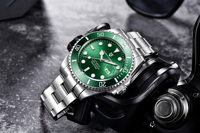 Reloj para Hombre PD1639 PAGANI DESIGN 2023, Reloj Mecánico Automático de Acero Inoxidable de Lujo, Reloj Deportivo Impermeable para Negocios