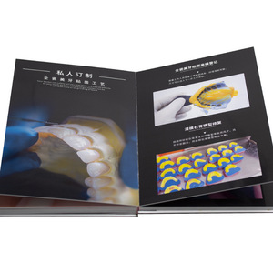 All-Ceramic Dental <b>Veneers</b> Crystal Photo Album & Communication Booklet <b>Teeth</b> <b>Cover</b> Materials Consumables Promotional Brochure - Product Image 1