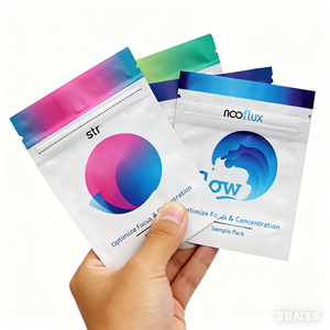 Custom Food <strong>Packaging</strong> Digital Printed Mini Capsule <strong>Pill</strong> <strong>Packaging</strong> Resealable Plastic Ziplock Bags - Product Image 3