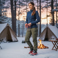 Les plus populaires en 2025 : Crampons à glace pour chaussures, pointes antidérapantes pour l'escalade sur glace et les sports de plein air