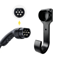 Support de charge de haute qualité, connecteur de type 2 GBT/Norme européenne, support pour câble de voiture électrique, organisateur de câbles de charge EV