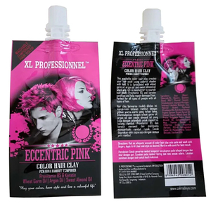 Sac d'emballage personnalisé imprimé de 30ml de crème de teinture pour cheveux feuille d'aluminium crème de couleur de cheveux pochette cosmétique à <span class=keywords><strong>bec</strong></span> - Product Image 2