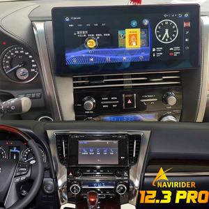 Radio Android para Auto de 12.3 Pulgadas con GPS, Navegación, Pantalla Estéreo para Toyota Vellfire 30 Alphard 2015-2021, Reproductor Multimedia con CarPlay y Video - Product Image 1