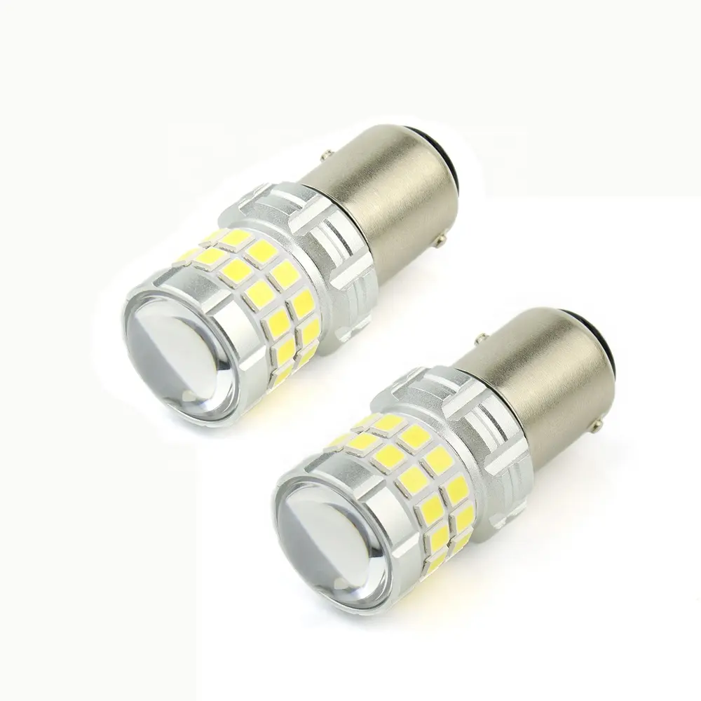Newest Ultra Bright G13 SMD 750lm BA15D BAU15D 1157 LED Bulbs Automotive Signals Brake Lights