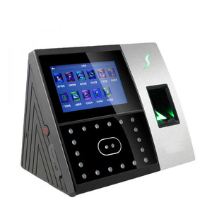 ZK IFace702 Pemindai Sidik Jari Wajah Biometrik 4.3 Inci Perangkat Perekam Waktu Kehadiran Kontrol Akses Pintu Keamanan - Product Image 2