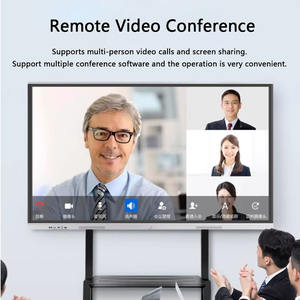 Écran interactif de <span class=keywords><strong>tableau</strong></span> <span class=keywords><strong>blanc</strong></span> de 55 65 75 85 86 98 100 pouces, panneau d'affichage 4K, <span class=keywords><strong>tableau</strong></span> <span class=keywords><strong>blanc</strong></span> interactif multifonctionnel intelligent pour l'enseignement - Product Image 5