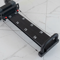 ROARFIT Microformer Pro, Reformer de Pilates portable et réglable, durable, avec structure en aluminium, pour studio de Pilates et salle de sport à domicile