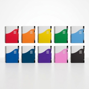 Quaderno a <span class=keywords><strong>Spirale</strong></span> <span class=keywords><strong>con</strong></span> Spedizione Gratuita, Fornitore di <span class=keywords><strong>Quaderni</strong></span> Personalizzati <span class=keywords><strong>in</strong></span> <span class=keywords><strong>Plastica</strong></span> PP <span class=keywords><strong>con</strong></span> Penna per Regali Promozionali - Product Image 6