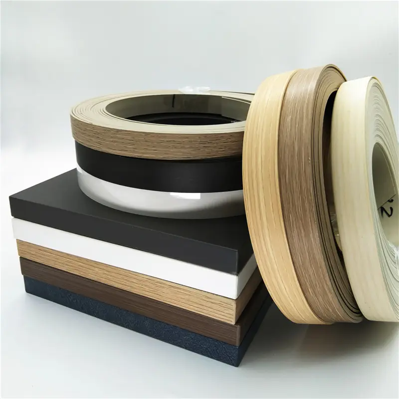 Best price pegamento para tapacantos furniture edge lipping pvc abs acrylic edge banding tape