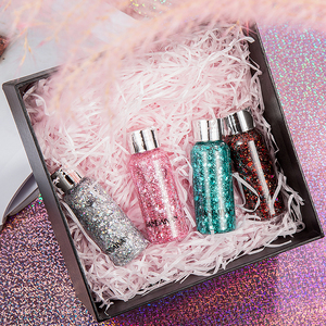 Marque privée En Gros Festival Fête Art Flash Corps Paillettes <span class=keywords><strong>Crème</strong></span> Maquillage Visage Cheveux Corps Laser Paillettes Glitter Gel - Product Image 6