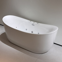Baignoire balnéo autoportante d'intérieur Burblewell