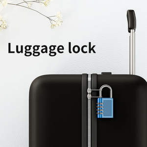 Lucchetto di sicurezza con password, lucchetto a combinazione a 4 cifre per impieghi gravosi, adatto per uffici, scuole, dormitori, per prevenire furti - Product Image 5