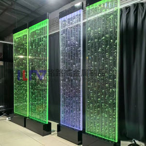 Custom Programmable Decoration Fountain <strong>Water</strong> <strong>Wall</strong> <strong>Bubble</strong> Led <strong>Panel</strong> 2 m - Product Image 3