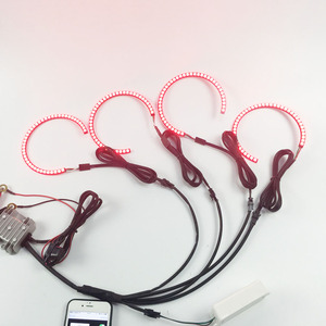 ไฟหน้า Bm F10 Angel Eyes กันน้ำ ไฟ Rgb ไฟ Led ทำงานได้ ไฟ Led Drl ขนาด <span class=keywords><strong>2</strong></span> นิ้ว ไฟตัดหมอก - Product Image 6
