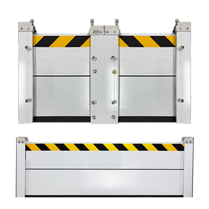 Barreras de defensa contra inundaciones resistentes a la intemperie de alta calidad Montaje de canal en U para subterráneos Hogares Áreas comerciales Carretera - Product Image 1