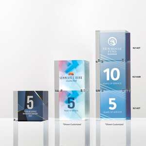 Trofeo Perpetuo de Éxito Apilable Magnético Acrílico de Alta Gama, Premio Evolutivo Cuadrado - Product Image 6