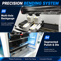 Prensa Plegadora CNC Servoeléctrica JialiPRESS EP 50/2000S 500KN de 2000 mm para Plegado de Chapa Metálica de 3 mm