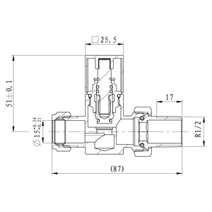 Offre Spéciale <span class=keywords><strong>poignée</strong></span> carrée couleur anthracite finition sable laiton <span class=keywords><strong>thermostatique</strong></span> ensemble droit vannes de <span class=keywords><strong>radiateur</strong></span> - Product Image 2