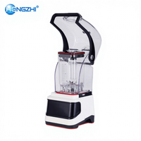 Mixeur Commercial Robuste HENGZHI 1500W-3000W 1.5L Certifié NSF pour Cafés, Restaurants et Bars à Jus