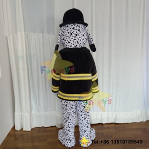 Funtoys <span class=keywords><strong>Chien</strong></span> <span class=keywords><strong>Dalmatien</strong></span> Tacheté Personnalisé avec Casquette Costume Costume de Mascotte de Dessin Animé Animal en Peluche Fursuit Halloween Carnaval <span class=keywords><strong>pour</strong></span> Adulte - Product Image 3