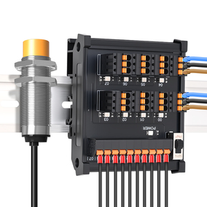 ENMG PLC 센서 터미널 블록 ESTB 근접 스위치 배선 블록 2선식 3선식 NPN/PNP 이중 목적 4~32채널 - Product Image 1