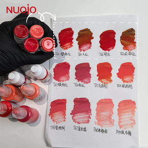 Pigmento de Tatuaje Labial Líquido Orgánico de Nueva Llegada, Alta Saturación, Coloración Rápida, Pigmento de Maquillaje Permanente - Product Image 4