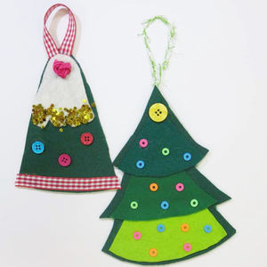 Decoración colgante de Navidad de fieltro de venta directa de fábrica de alta calidad para uso en decoración del hogar - Product Image 5