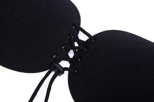 Hot Selling Reusable Mango String Style butterfly <b>Backless</b> <b>Strapless</b> Sticky Invisible Silicone Lift Push up Self Adhesive <b>Bra</b> - Product Image 2
