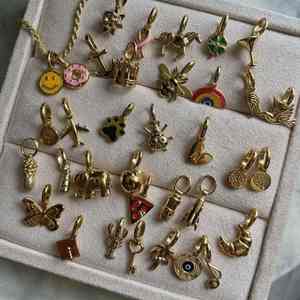 Pulsera y Collar Zoryn para Mujer, Impermeable, Chapado en Oro de 18k, Acero Inoxidable, con Dije de Mariposa Arcoíris y Llavero - Regalo - Product Image 4