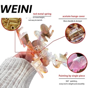 <span class=keywords><strong>ก</strong></span>ิ๊บติดผมทร<span class=keywords><strong>ง</strong></span>โค้ง WEINI ดีไซน์ฝรั่<span class=keywords><strong>ง</strong></span>เศส<span class=keywords><strong>แบ</strong></span>บใหม่ วัสดุอะซิเตทลายกระดอ<span class=keywords><strong>ง</strong></span>เต่า สวยหรู - Product Image 3