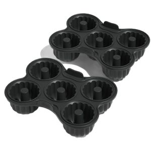 Ninja Air Fryer Oven With Muffin Tray 12 Cup Silicone Non Stick Baking <b>Mold</b> For <b>Cake</b> Dessert Cooking - Product Image 3