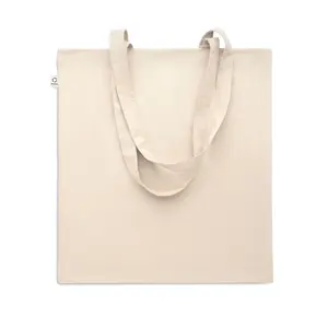 Borsa shopper Viveka in cotone riciclato, merchandising sostenibile - Product Image 3