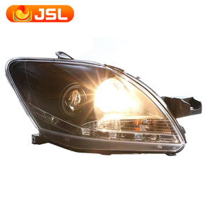 Faros Delanteros LED Retrofit para Toyota Vois 2008-2013, Luces de Circulación Diurna Genius, Lente de Proyector, Faros con Efecto Sombra - Product Image 3