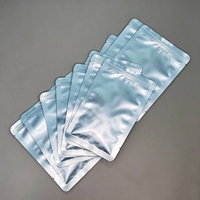 Sacs en aluminium haute barrière, pochettes en plastique métallisé avec fermeture thermoscellée, emballage anti-lumière et anti-humidité pour les collations