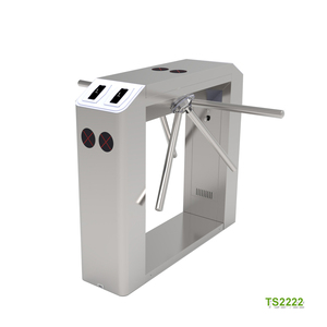 Seri TS-2200 <span class=keywords><strong>Tripod</strong></span> vertikal gerbang jalur ganda kartu RFID sidik jari biometrik - Product Image 6