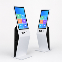 Kiosque tactile Android 12 TouchWo 43 pouces avec SDK, résolution 1920x1080, stockage 128 Go, processeur Intel Core i3/i5/i7, sur pied, autonome