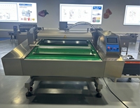 Machine d'emballage de fromage certifiée CE, machine d'emballage sous vide à bande continue, configuration personnalisée