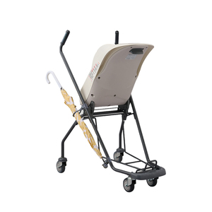 Chariot à plateforme en aluminium avec paniers pour les aéroports, les gares à grande vitesse et les centres commerciaux, mobile - Product Image 6