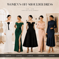 Robe Quotidienne Décontractée Femme en Lin à Taille Empire, Antistatique et Infroissable, avec Logo Personnalisable sur le Devant – Meilleure Vente OEM/ODM
