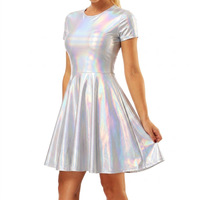 Robe changeante de couleur pour enfants, costume de cosplay pour fête d'Halloween, jeu de rôle parent-enfant, tenue lumineuse high-tech