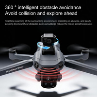 Drone pliable 4K V918 MAX avec retour GPS, suivi, moteur brushless, longue portée, quadricoptère RC pour photographie et vidéo aériennes