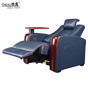 Sièges de Cinéma <span class=keywords><strong>maison</strong></span> réglable inclinable électrique USB Charge cinéma canapé <span class=keywords><strong>fauteuil</strong></span> avec plateau de table pivotant - Product Image 4