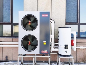 Tanque de agua de 30L -100L montado en la pared, sistema combinado de acero inoxidable DHW y tanque amortiguador, bomba de calor de agua - Product Image 6