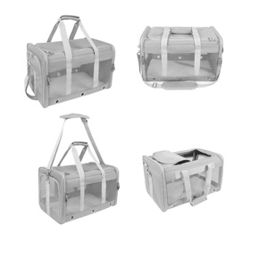 Tas hewan peliharaan luar ruangan multifungsi, tas bahu tunggal portabel, tas ransel kucing kapasitas besar, aksesori anjing - Product Image 3