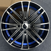 Jantes en alliage d'aluminium sur mesure 15 pouces 4 trous 100 1143 Pcd pour voiture Renault Alpina Honda Fit hybride 2019